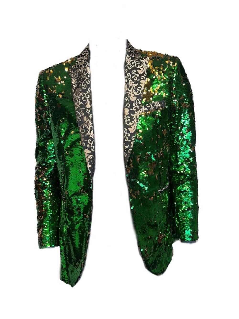 Reversible Sequin Blazer